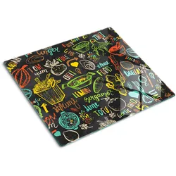GLASPLATTE 60x52 cm Thailändisches Essen