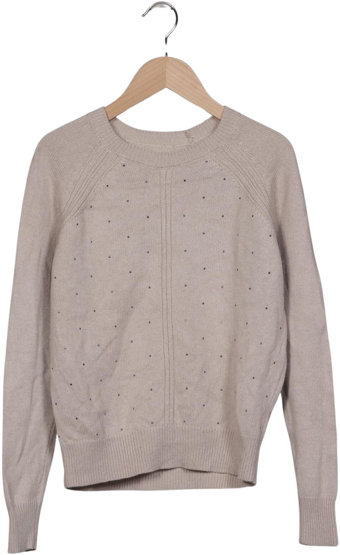 Peserico Damen Pullover, Beige, Gr. EU 34 (IT 40), Seide / Kaschmir / Schurwolle - Second Hand