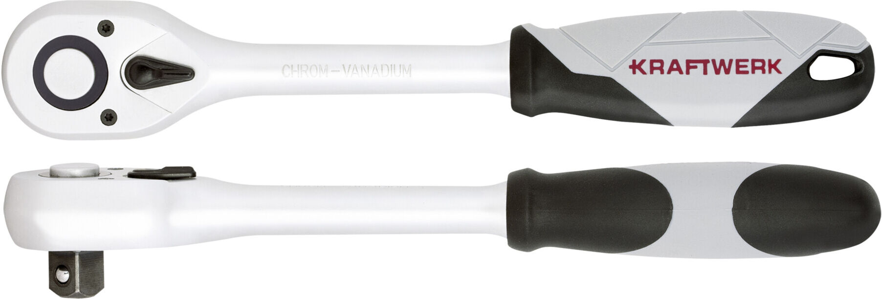 Kraftwerk Umschaltknarre, 1/4", 45 Zahn, Basic (303.100.000)