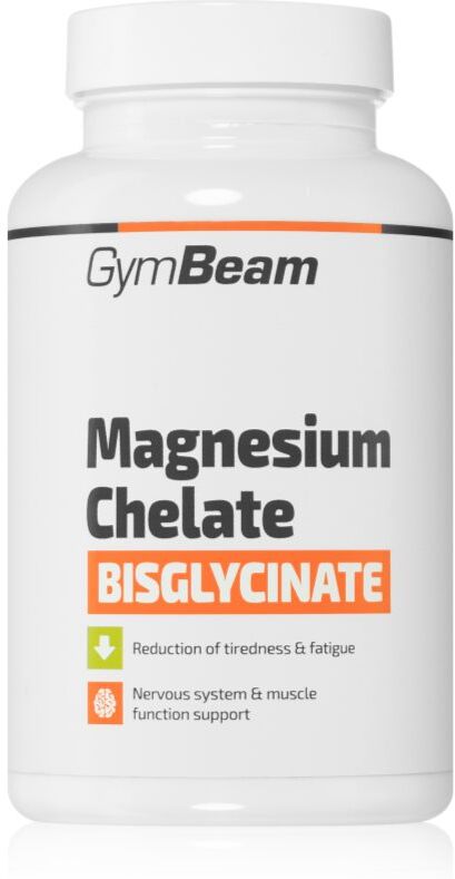 GymBeam Magnesium Chelate Bisglycinate Kapseln für die effektive Magnesiumergänzung 112 g