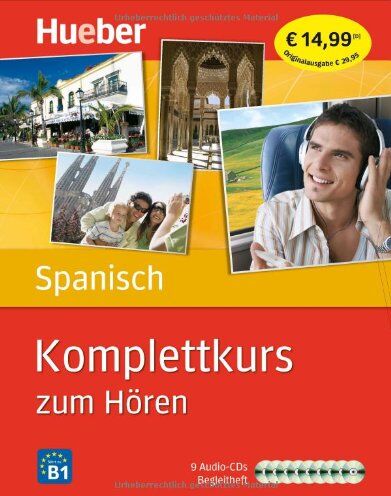 Hildegard Rudolph - Komplettkurs Spanisch zum Hören: Sprachen lernen ohne Buch bis Niveau B1 / Paket - Preis vom 11.10.2026 15:43:13 h