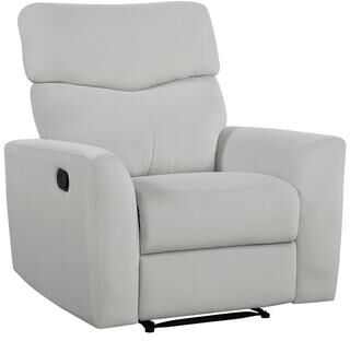 Fremont & Park Lantham Velvet Manual Reclining Chair