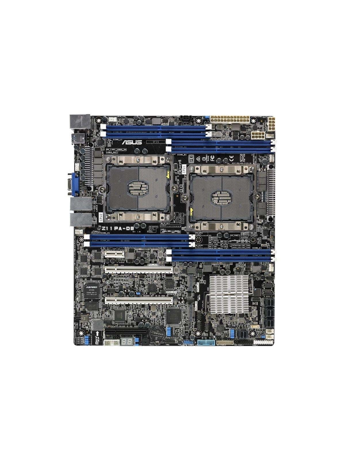 ASUS Z11PA-D8 Mainboard - Intel C621 - Intel Socket P - DDR4 RAM - SSI (Server)