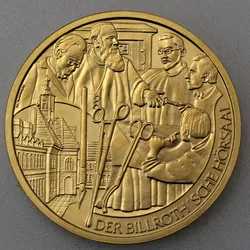 Goldmünze 50 Euro "Billroth" 2009 Große Mediziner (Österreich)