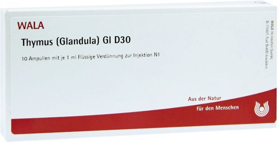 Wala Thymus Glandula Gl D30 Ampullen