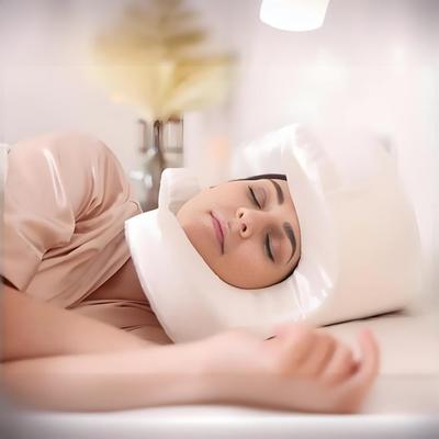 Youfap Market Memory Foam Face Pillow For Anti Aging & Wrinkle Prevention pink