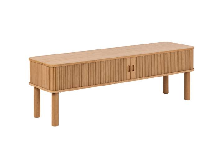 Tv-Element Langley, Eiche, 140x45x40 cm, Wohnzimmer, TV Möbel, TV-Racks