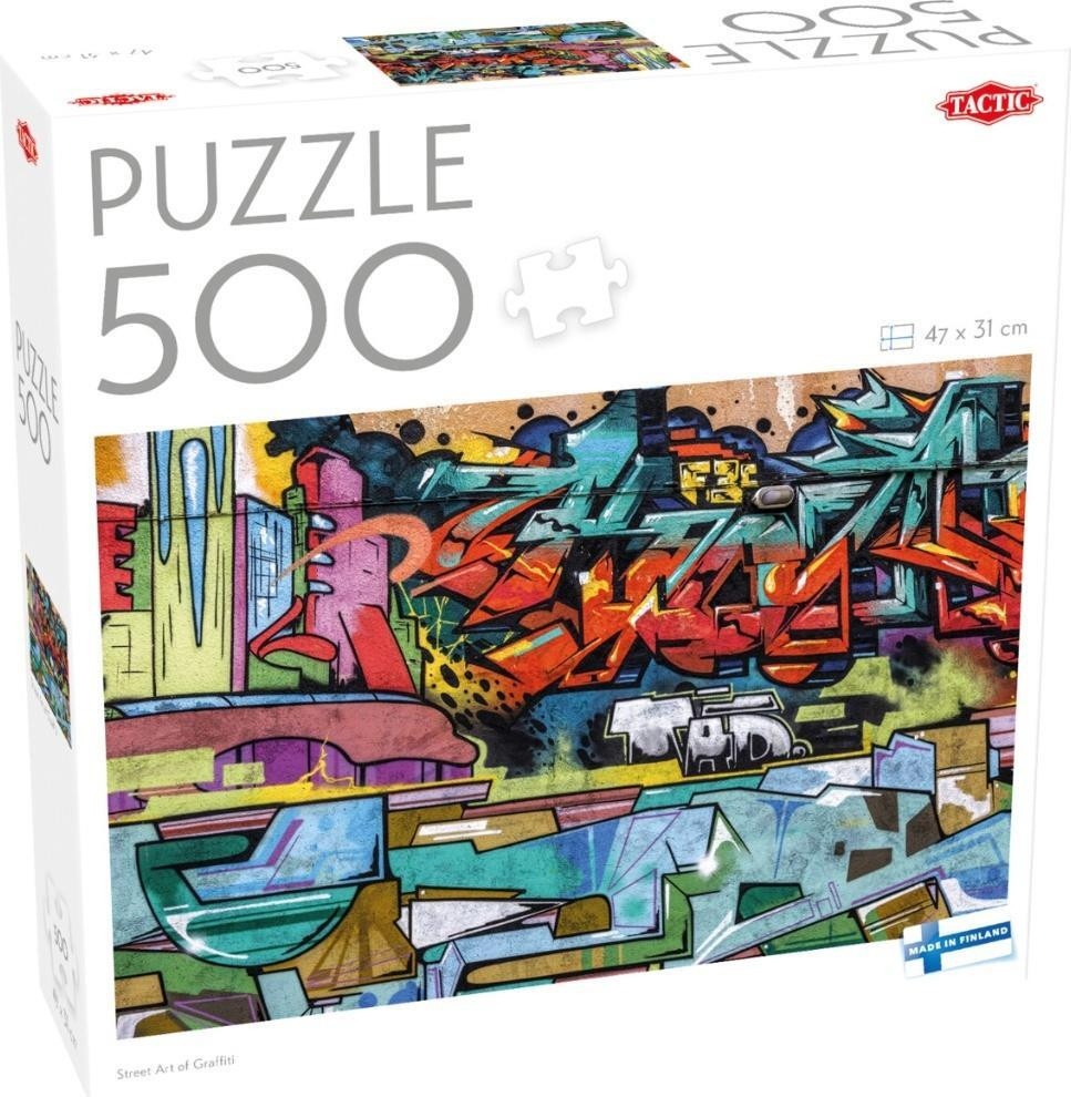 Tactic Puzzel Straatkunst en Graffiti 500 stukjes