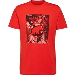 MAMMUT Herren Shirt Trovat T-Shirt Mammut, Größe M in Rot Rot