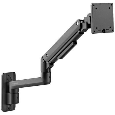 LogiLink BP0169 Monitor-Wandhalterung 1 Display(s) Schwarz Drehbar, Höhenverstellbar, Neigbar, Rotierbar, Schwenkbar