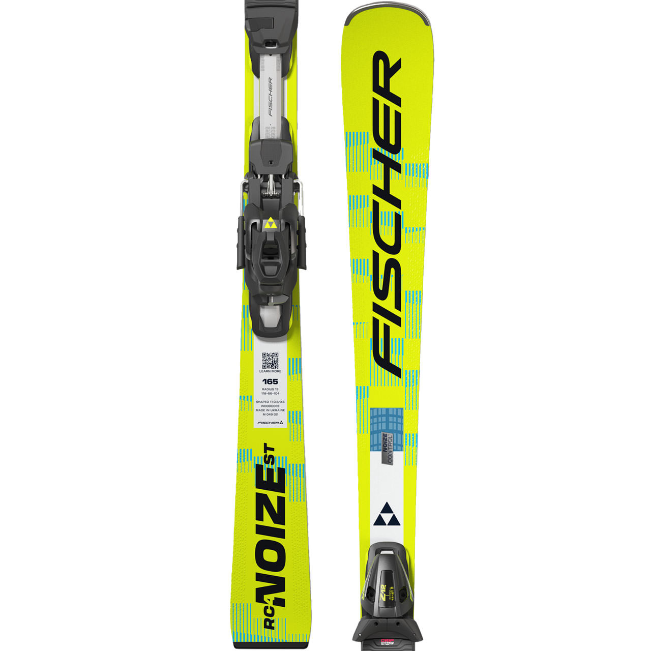 Fischer RC4 NOIZE ST Yellow Superflex - 165 cm