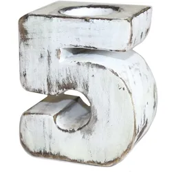 Wooden Birthday Number - No.5