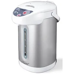 Maestro MR-084 Dampftopf 4 5 l Edelstahl Weiss, Dampfgarer + Reiskocher, Weiss, Silber