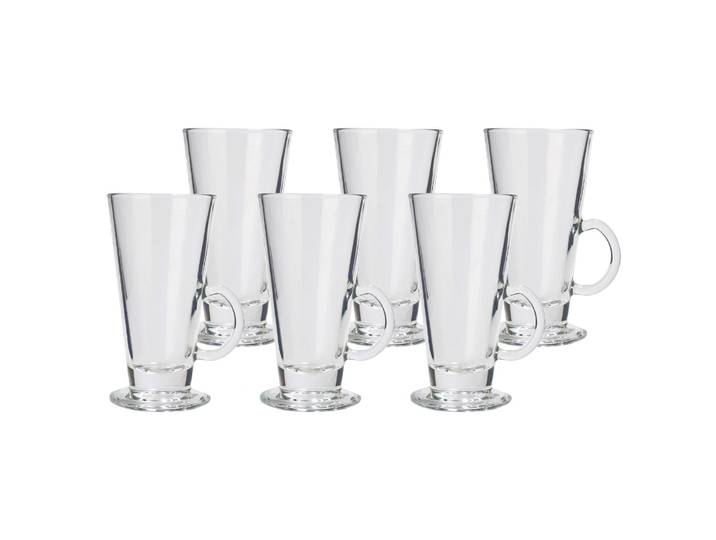Latte-Macchiato-Glas STÖLZLE Latte Macchiato Gläser 265 ml 6er Set transparent , bunt (transparent), Glas, Trinkgefäße, Latte-Macchiato-Glas