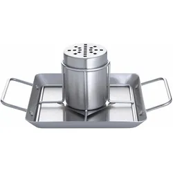 All'Grill, Grillgeschirr, Hähnchenhalter aus Edelstahl 4-teilig