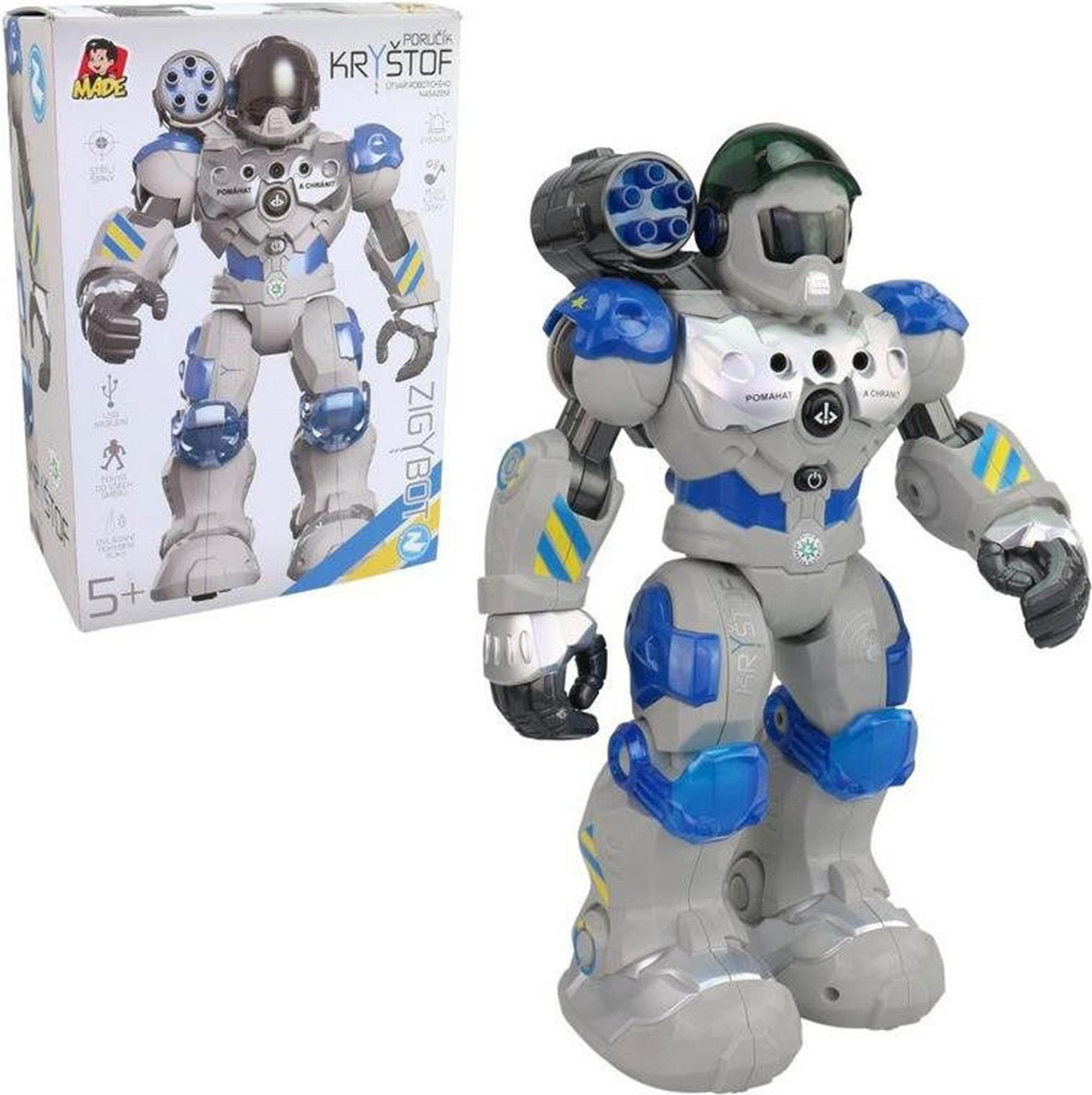 Robotpolitieagent Kryštof van MADE