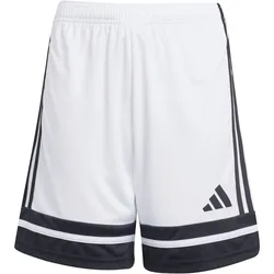 adidas Squadra 25 Fußballshorts Kinder JJ2422 - white/black 152