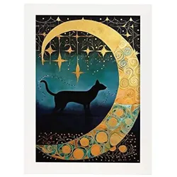 POSTER Tarot Rosina Wachtmeister A4 Weißer Rahmen