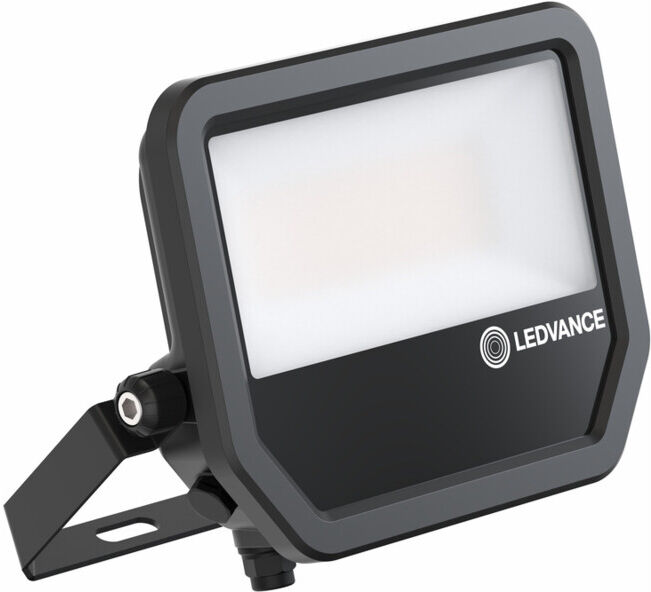 LEDV Projecteur LED noir IP66 27/41W 3670/5500lm 3000K symétrique ; Osram (4099854305924)