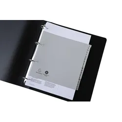Exacompta Ordnerregister Halbformat A-Z A5