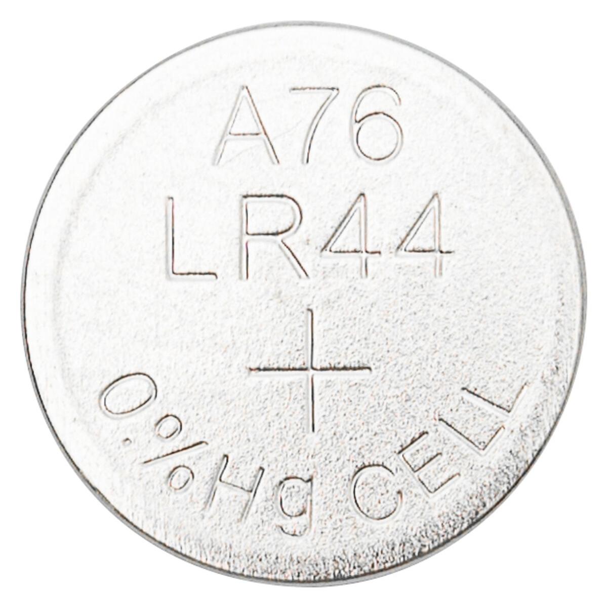 Q-Connect Alkaline Knopfzellen (10 Stk., LR44, 145 mAh) (KF14557)