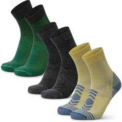DANISH ENDURANCE Socken Light Hiking Crew, Größe 35/38 in Bunt Bunt