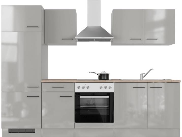 Flex-Well Küche Lund, wahlweise mit E-Geräten, Gesamtbreite 270 cm