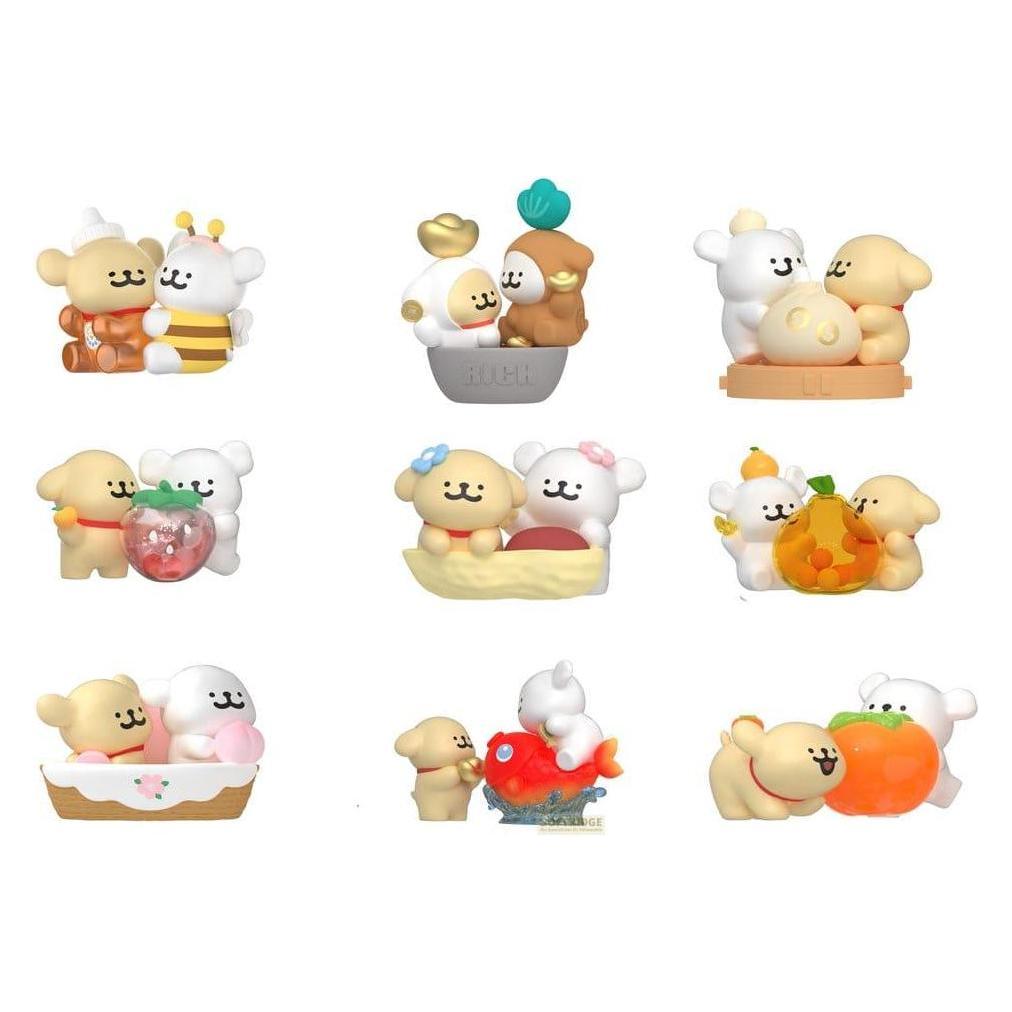 Funism Maltese Blind Box présentoir mini-figurines Lucky Paws Series (8) (FNSM31176)