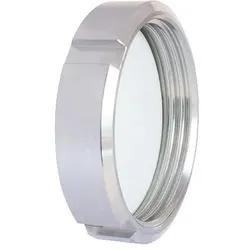 Teguma, Rohrverbindungstechnik, Milchrohrverschraubung Endkappe VA (1.4301) 50 (Rohrverschraubung)