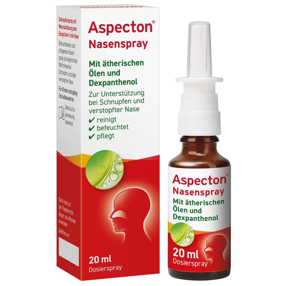Aspecton Nasenspray entspricht 1,5% Kochsalz-Lsg. 20 ml
