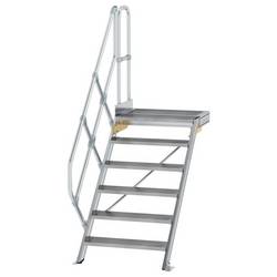 MUNK Günzburger Steigtechnik 600446 Aluminium, Stahl verzinkt Treppe