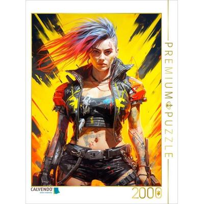 CALVENDO Puzzle Futuristische Heldin | 2000 Teile Lege-Größe 90x67cm Foto-Puzzle für glückliche Stunden, Sonstige von , Calvendo Puzzle