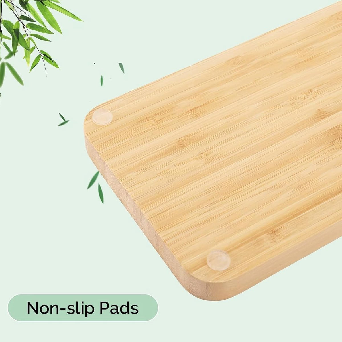 Bamboe Serving Tray Klein - Rectangulaire Houten Tray voor Decoratie en Organisatie