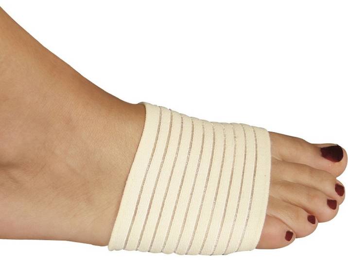 Stützbandagen für den Alltag, Beruf und Sport, Hautfarben, Spreizfußbandage