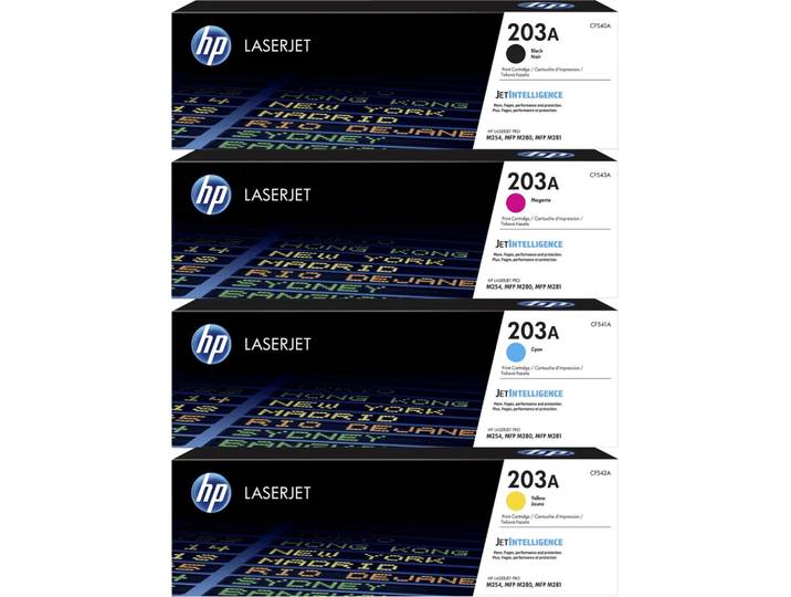 HP 203A Toners Combo Pack