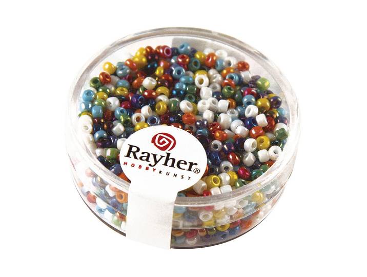 Rayher Rocailles Opak Gelüstert 2 mm 17 g