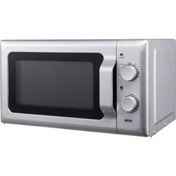 Silva Homeline MWU 20.4 Mikrowelle Silber 700 W Unterbaufähig, Timerfunktion 434004