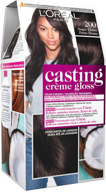 L'Oreal Paris Casting Creme Gloss #200-Preto Ébano