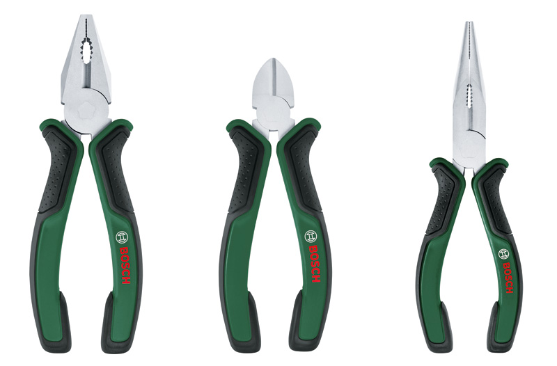 Bosch Handwerkzeuge Zangen-Set, 3-teilig 1 600 A02 C0S