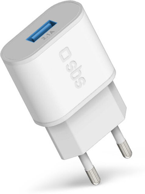 CARREGADOR TELEMÓVEL SBS USB 2100 MAH