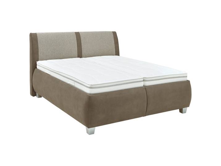 Beldomo - Sleep Polsterbett, Graubraun, Dunkelbraun, Braun, Kunststoff, H3 + H4, Höhe ca. 24 cm, 180x200 cm, Goldenes M, Made in EU, Härtegradauswahl, Bezug abnehmbar/waschbar, optimale Belüftung, für verstellbare Lattenroste geeignet, Tragegriffe, atmungsaktiv, schadstoffgeprüft, Härtegradauswahl beide Seiten, alternative Größen erhältlich, rundum abnehmbar,Bettkasten, Lattenrost, Matratze, gepolstertes Kopfteil, Lattenrosthöhe individuell einstellbar, Federkernmatratze, Stoffauswahl, in verschiedenen Lattenrost Matratze Härtegraden erhältlich,alternative verstellbar, individuelle Liegehärteeinstellung, Mittelgurt, Federleisten mit Duokappen, Schlafzimmer, Betten, Polsterbetten