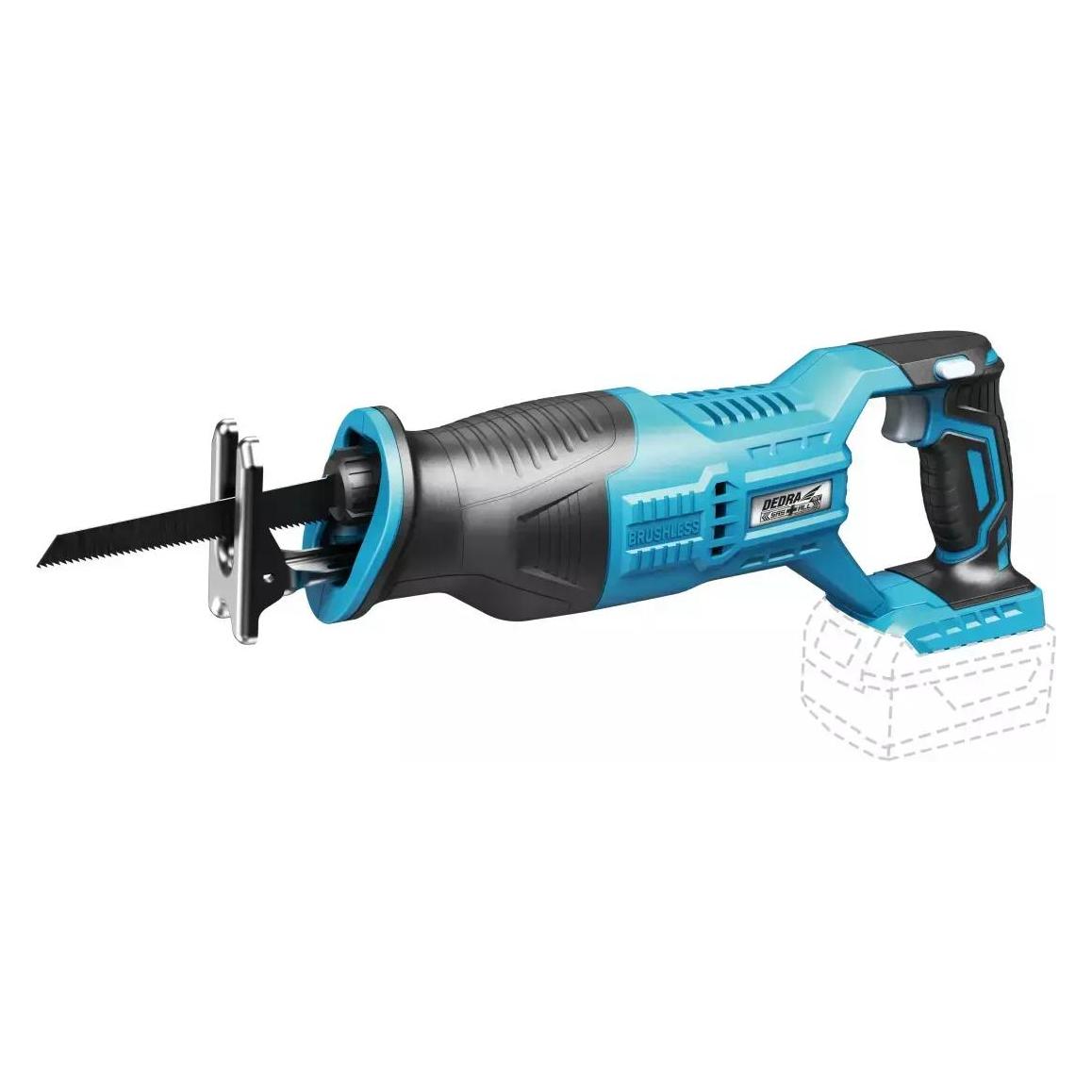 Dedra Akkulose bürstenlose Kolbensäge 18V SAS+ALL DED7161 (DED7161)