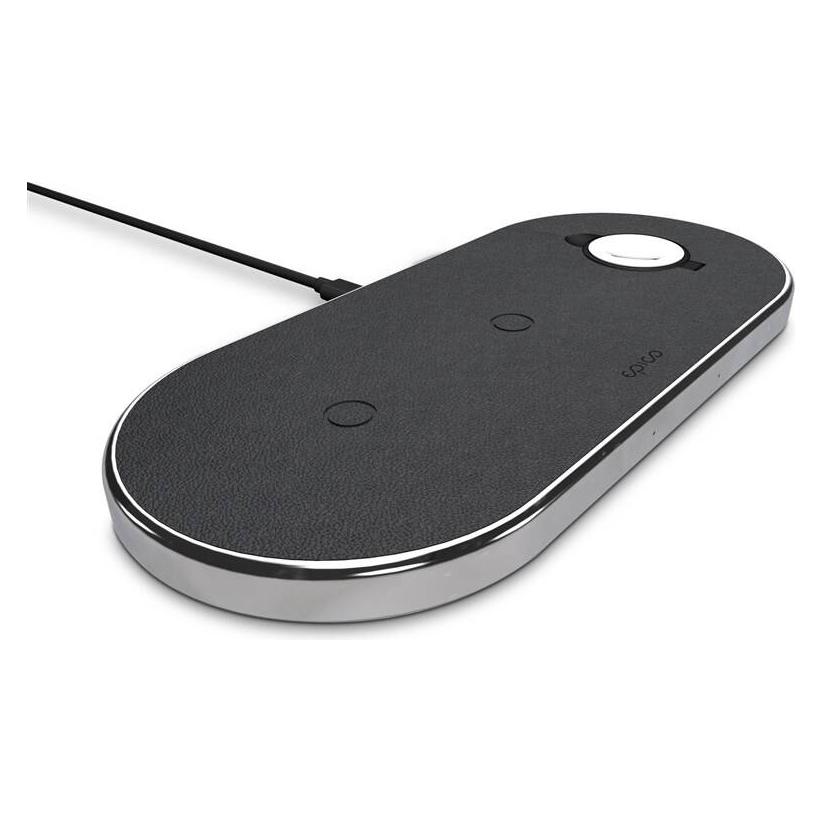 Epico Wireless Charging Base 3in1 PU leather (30 W) (9915131300003)
