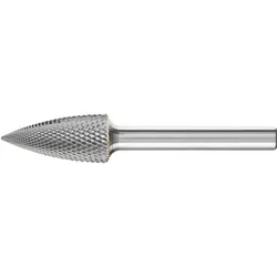 Pferd, Schleifmittel, 21122773 Frässtift Hartmetall Spitzbogen Länge 65 mm Produktabmessung, Ø (Micro)