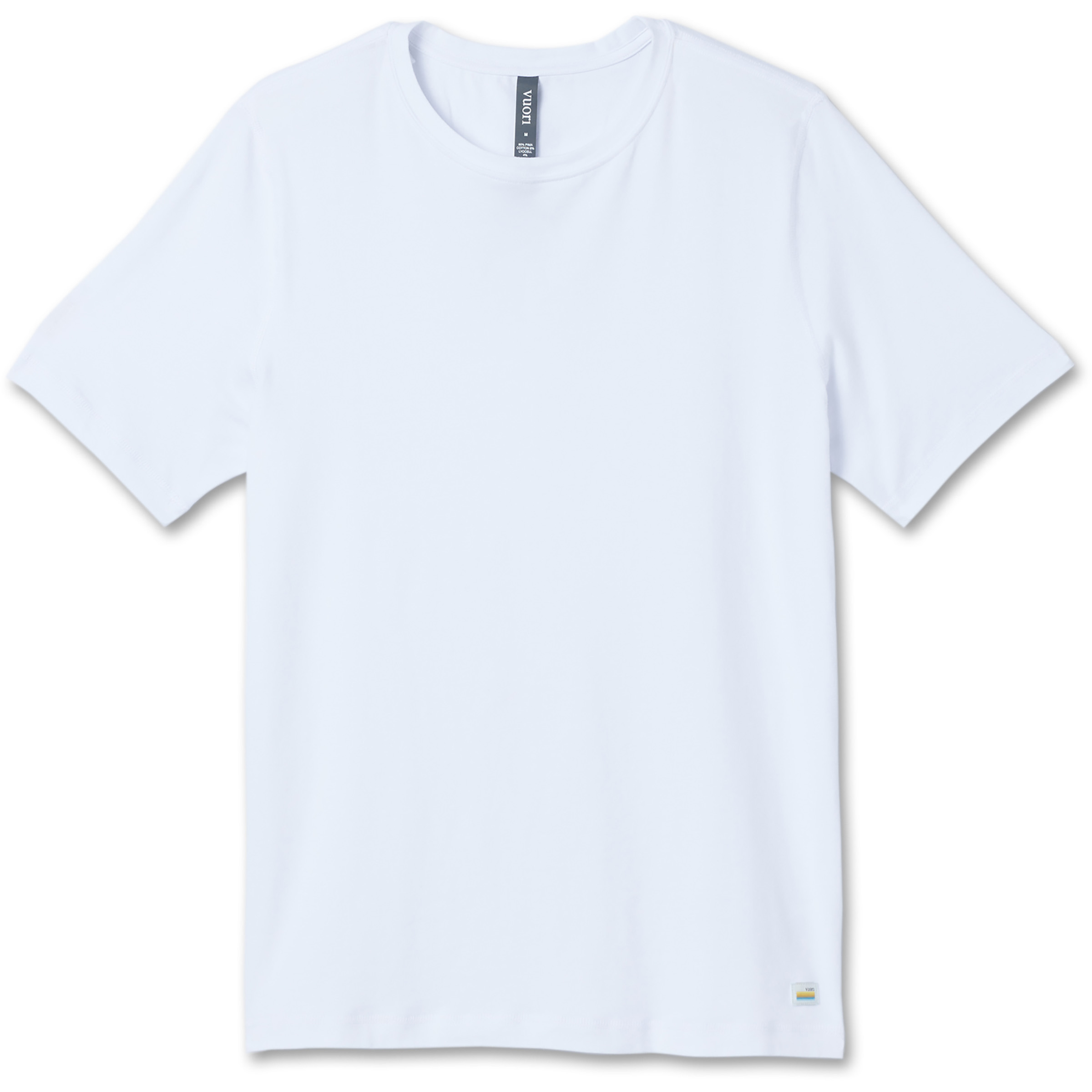 Vuori Tuvalu Herren T-Shirts weiss Größe L Lifestyle Hautfreundlich