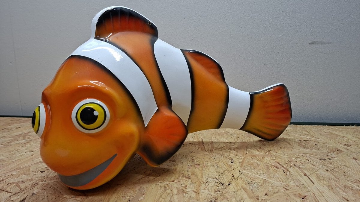 Disney Pixar Finding Nemo Nemo Vis Beeld - Clownvis Decoratie - Hoogte: 28 cm