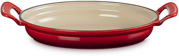 LE CREUSET Pfanne oval MODERN HERITAGE 28cm Kirschrot rot EG