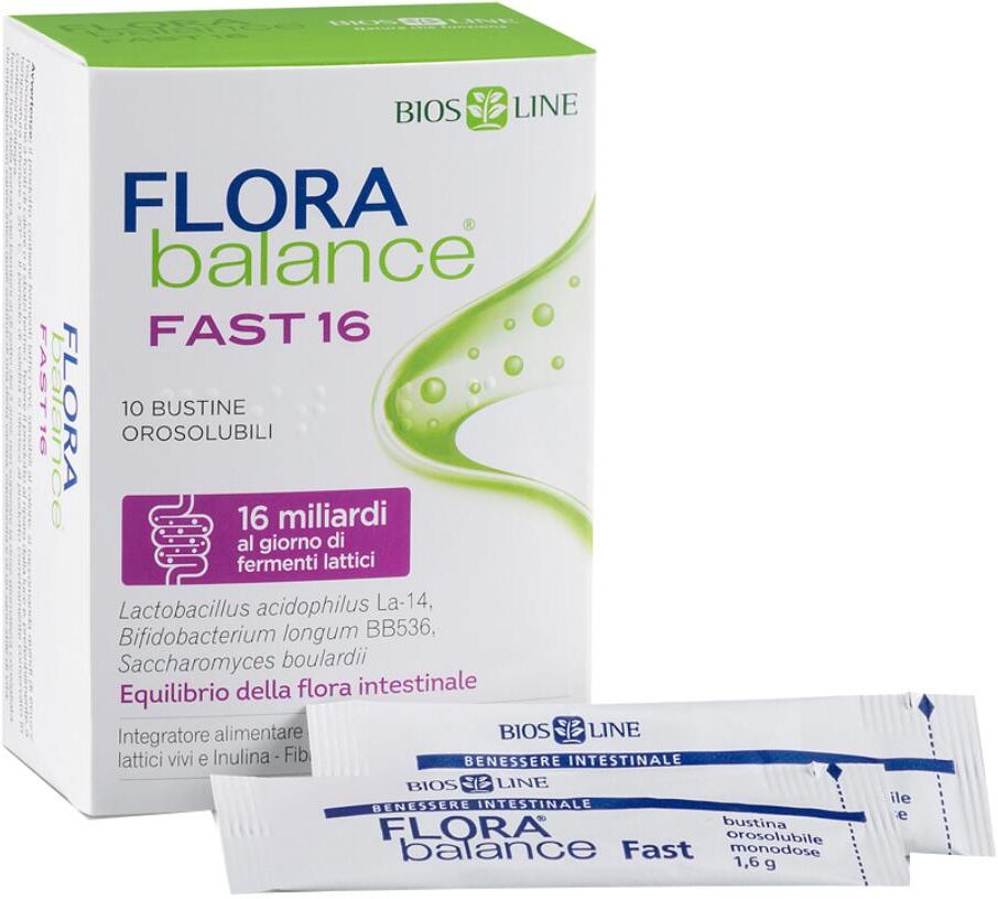 BIOS LINE SpA Flora Balance Fast, 10 Bustine