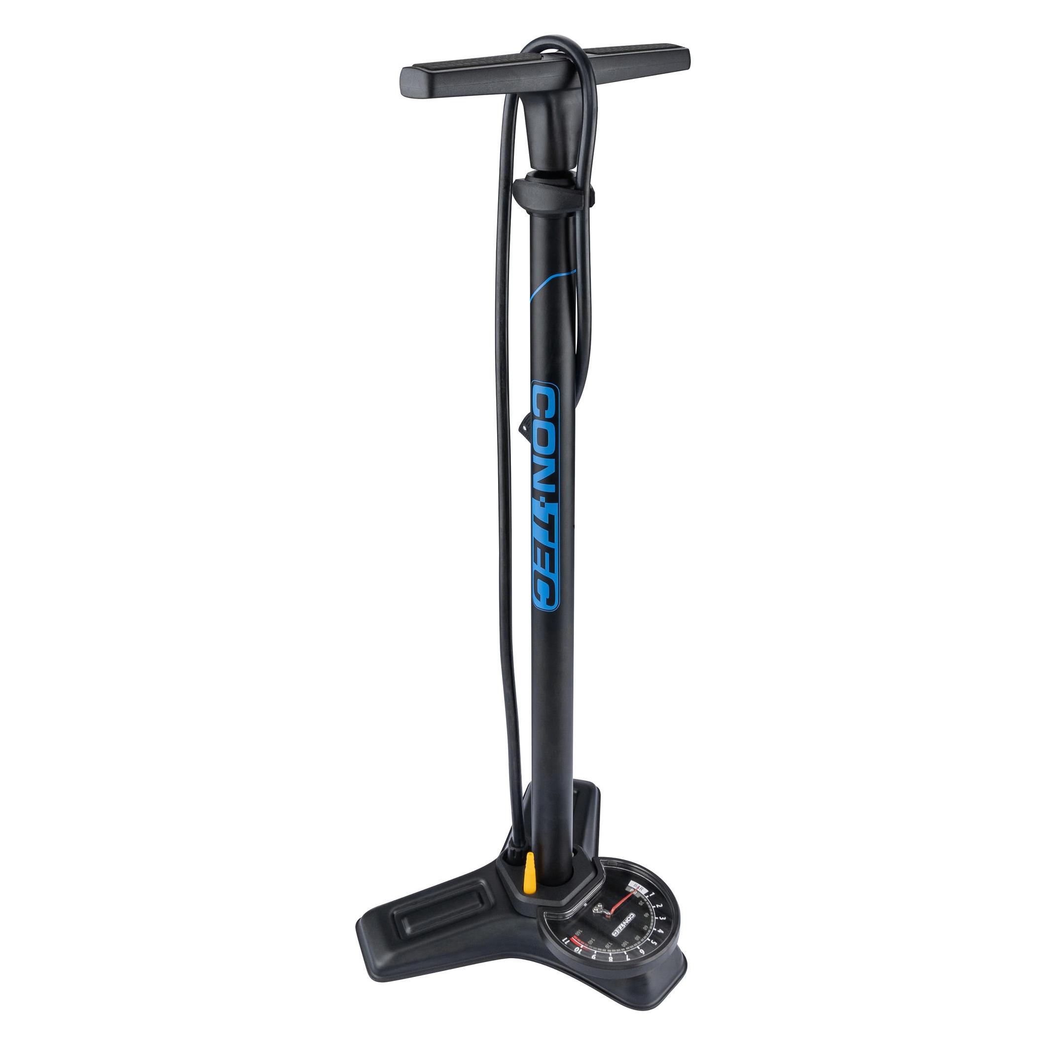 Contec Air Support Max gulvpumpe11 bar sort/blå (03310803)