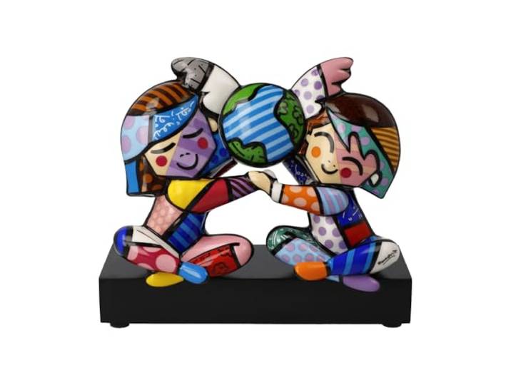 Figuur Children of The World Romero Britto - Pop Art